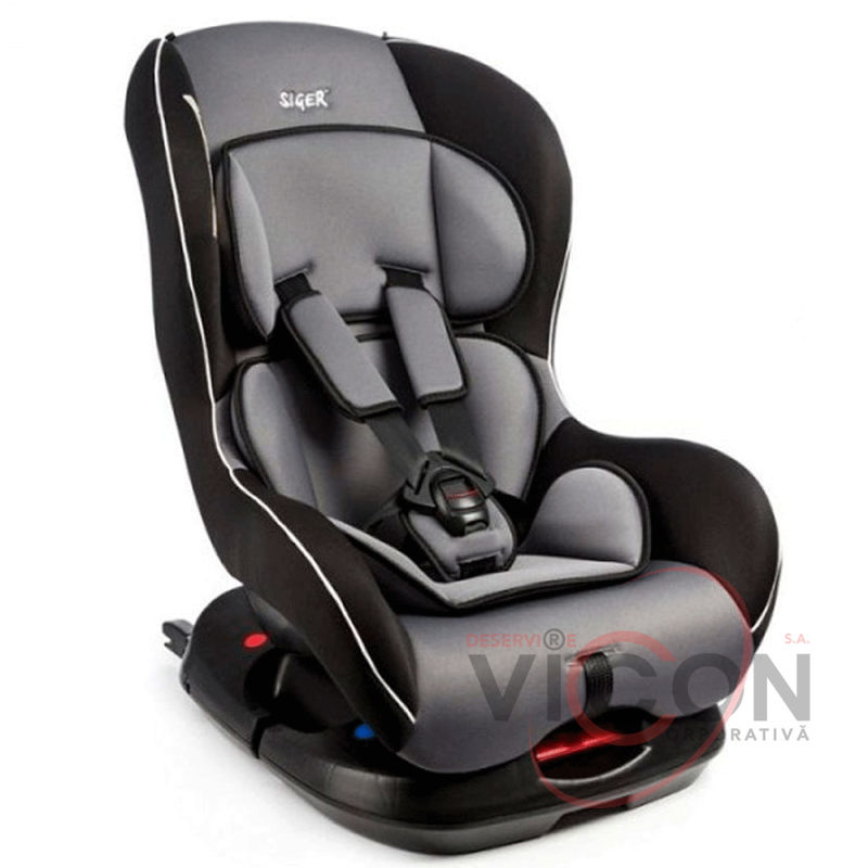 Кресло для детей Siger ISOFIX 0-18кг. 0-4 лет серый