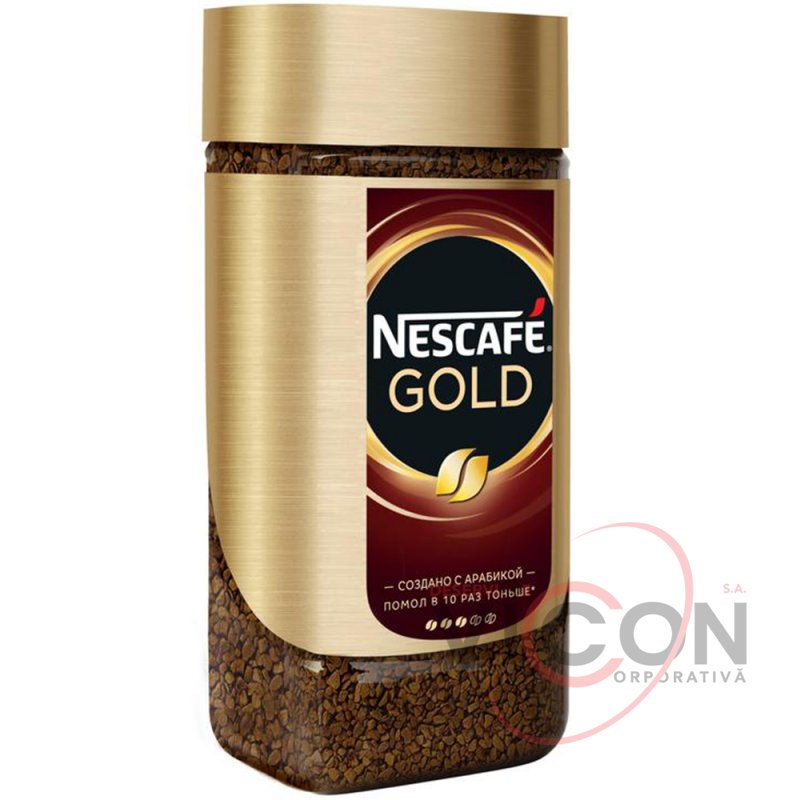 NESCAFE GOLD, 190 g, cafea măcinată, b/s