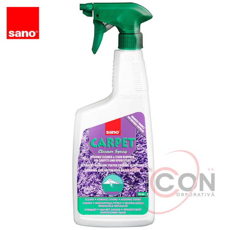 Пена для чистки ковров Sano Сarpet Cleaner Spray, 750 мл
