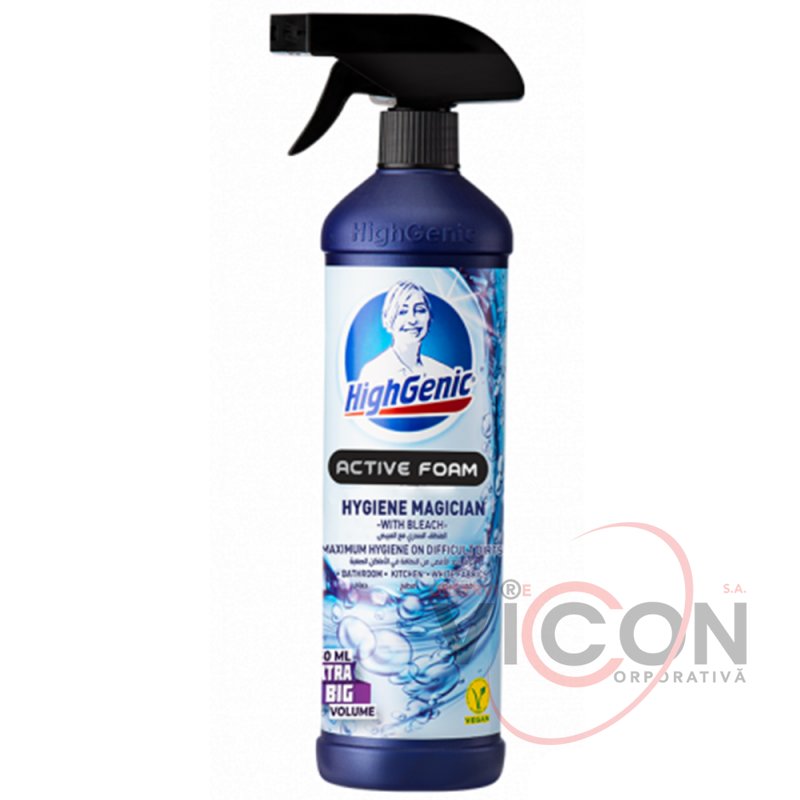 Чистящая пена для чистки и дезинфекции HYJIEN SIHIRBAZI High Genic 750 ml