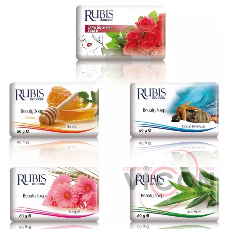 SĂPUN PARFUMAT, RUBIS, 60 G.